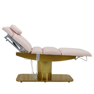 Hot Sale <b>Folding</b> Bed Beauty Center Manufacturer Electric Heating Massage Treatment Beauty Facial Spa Bed for Beautiful Girl - Product Image 5