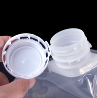 Pochettes souples transparentes à bec verseur pour boissons, jus, sauces, shampoings et emballages de vin