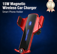 Support de téléphone magnétique pour voiture Ilepo 15W, nouveau chargeur sans fil, charge rapide, support de téléphone pour voiture