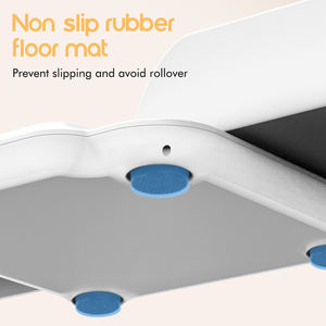 Balance numérique professionnelle 2-en-1 pour bébé et corps, écran LCD de haute précision avec fonction de verrouillage pour la conversion d'unité Kg/Lb pour adultes - Product Image 6