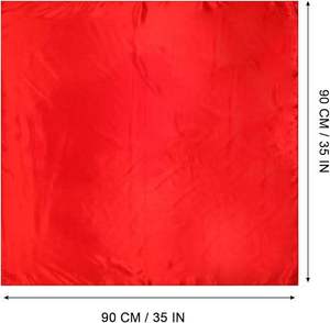 Custom Logo <b>Large</b> 35" Square Head Women Satin Silk <b>Scarf</b> Solid Color Bandana for Night Hair Wrap - Product Image 2