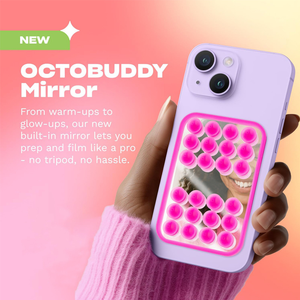 Leyi Aspirateur de téléphone exquis simple face pour filles Utilisation pratique Aspiration de téléphone avec <span class=keywords><strong>miroir</strong></span> pour tablettes <span class=keywords><strong>miroir</strong></span> Tous les téléphones portables - Product Image 2