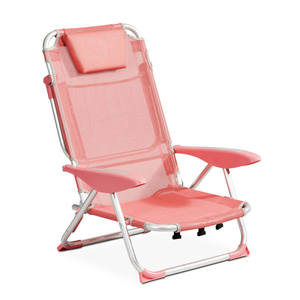 Aluminio portátil plegable al aire libre ocio personalizado <span class=keywords><strong>Tommy</strong></span> Silla de playa <span class=keywords><strong>mochila</strong></span> cojines personalizados plegable playa chaise lounge silla - Product Image 4