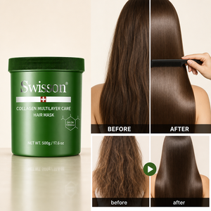 Mascarilla Capilar de Aguacate y Colágeno para Reparación de Enlaces, Anti-Frizz, Alisado de Cabello Dañado, Hidratación Intensa, <span class=keywords><strong>Salao</strong></span> OEM - Product Image 3