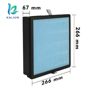 Best Presterende Home Custom Vervangingen Geplooide Luchtreiniger Hepa Filter Levering Voor Xiaomi MJXFJ-150-A1