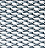 Grillage métallique perforé soudé en acier inoxydable/galvanisé, type losange, pour plafonds/clôtures et protection de caniveaux