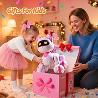 2025 Offre Spéciale garçons filles électrique Rc Robot chat animal de compagnie Intelligent interactif mignon Robot animaux jouets pour vacances et anniversaires cadeaux