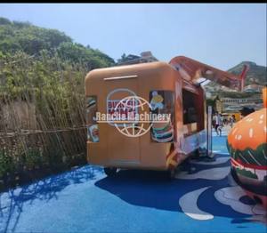 Chariot de restauration mobile en acier inoxydable de 20 pieds, camion de restauration rapide, remorque entièrement équipée, cuisine complète, crème glacée, snacks, prix compétitif - Product Image 3