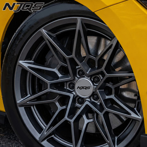 Jantes forgées monobloc NJQS 18 19 20 21 22 pouces 5x112 5x114.3 5x120.65 5x127 6x139.7 personnalisées pour voitures de course - Product Image 1