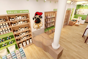Meubles pour animaleries, comptoirs d'exposition en bois sur mesure, écologiques, imperméables, recyclables, durables, vitrines LED, équipements de vente au détail - Product Image 6