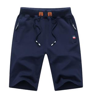 Pantaloncini da spiaggia estivi classici da <span class=keywords><strong>uomo</strong></span> con decorazione Vintage <span class=keywords><strong>bermuda</strong></span> <span class=keywords><strong>Casual</strong></span> in nero - Product Image 1