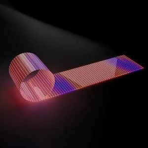 P3.75 P4 P5 P6 P8 P10 LED <b>Film</b> Outdoor Flexible Led Display Adhesive Screen on Glass Window Adhesive <b>Film</b> Screen on Glass Window - Product Image 1