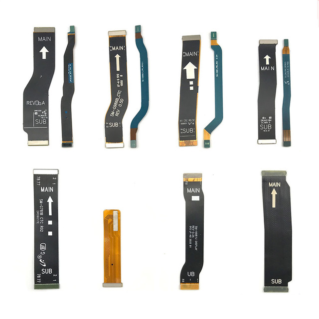 Main Flex Cable for Samsung Note 10 Lite Note 20 S10 Plus S20 Fe Connect Mainboard to LCD Screen Ribbon