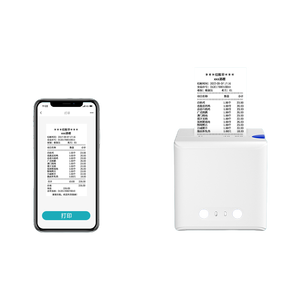 Máy tính để bàn 2 inch Máy in hóa đơn Nhãn mini 58mm máy Thanh toán nhiệt không mực với giao diện Bluetooth để in ảnh <span class=keywords><strong>POS</strong></span> - Product Image 4