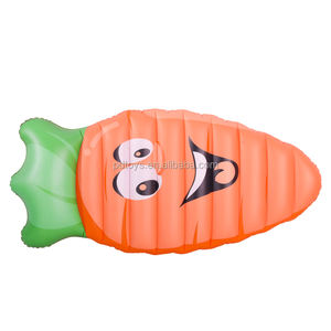 Matelas gonflable durable et élégant de carotte de plage de l'eau de PVC d'EN71 6P pour des activités aquatiques - Product Image 2