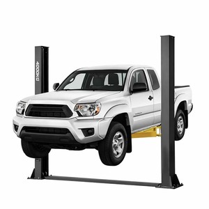 Elevador Hidráulico Portátil <span class=keywords><strong>de</strong></span> 4 Toneladas, <span class=keywords><strong>de</strong></span> Dos Postes y Doble Cilindro, para Autos con Techo Bajo, para Garaje y Taller - Product Image 1