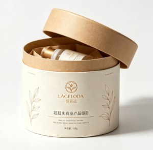 Eco Friendly Recyclable Kraft Paper Tube Biodegradable Custom Size Cosmetic Face <b>Cream</b> Lipstick Skincare Packaging Tube - Product Image 3