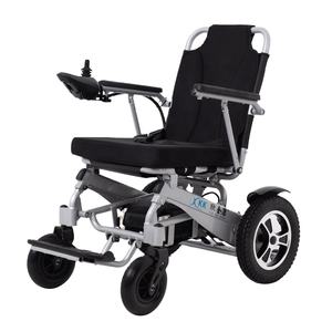 Sedia a Rotelle Elettrica Pieghevole Leggera in Lega di Alluminio Batteria al Litio Motore 350W*2 Certificata CE per Anziani e Disabili Intelligente - Product Image 3