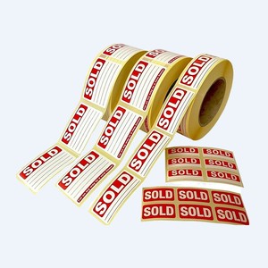 Tùy Chỉnh Nhỏ Bền Dính Giấy Cuộn Sticker Không Thấm Nước An Toàn Thực Phẩm Niêm Phong Nhãn Cho Bao Bì Thực Phẩm Túi Và Hộp - Product Image 6