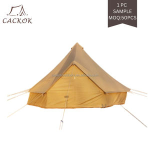 Yurt <span class=keywords><strong>de</strong></span> Glamping Familial <span class=keywords><strong>de</strong></span> <span class=keywords><strong>Luxe</strong></span> à <span class=keywords><strong>Prix</strong></span> d'Usine Réel, Faible MOQ, Type à Armature Droite avec Chambre, 5 Personnes - Product Image 1
