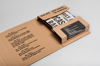 Boîtes à livres personnalisées en carton ondulé écologique pour la remise des diplômes, durables, pour appareils électroménagers, emballage de livres sûr et élégant