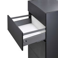Glissières de tiroir de cuisine modernes à fermeture amortie et extension totale, double paroi, capacité 40 kg, pour chambre et salle de bain