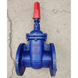 Vanne à opercule à joint souple Longyao Shuangyong Valve Manufacturing Sz45t 16 en fonte ductile pour eau basse pression, à opercule simple - Product Image 3