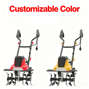 VERTAK Kablolu Elektrikli Çapa Makinesi Ayarlanabilir Saplı Kültivatör 40 cm Çapa Genişliği 22 cm Derinlik Bahçe Çim Sebze Tarlası Aleti - Product Image 4