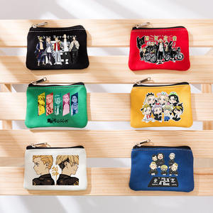 กระเป๋าเงินลายการ์ตูนน่ารักกระเป๋าสตางค์ดีไซน์อนิเมะสำหรับเด็กของขวัญปาร์ตี้ขายส่งป้องกันการสูญหายกระเป๋าใส่เหรียญออกแบบโลโก้ได้ตามต้องการ - Product Image 1