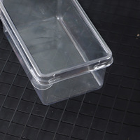 Boîte en plastique transparente pour tiramisu avec couvercle, boîte à gâteau mousse à mille couches pour emballages de desserts jetables
