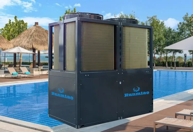 Bigger Size Pool Heat Pump R22 Or R410a For Heating Outdoor Pool Water Resort Pool Water Heating