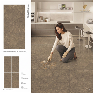Carrara Bianco 800x1600mm Glossy Porcelain Tiles White Marble Design For African <b>Builder</b> Projects - Product Image 3