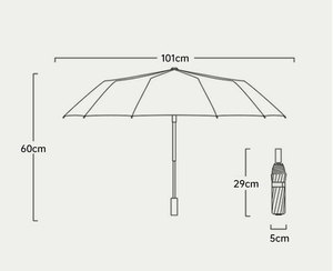 Folding <b>Umbrellas</b> Rain Sun Upf 50+ Uv Protection <b>Windproof</b> Waterproofing and Strong Travel Essentials for Men Women - Product Image 4
