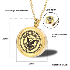 Collar de urna de cremación personalizado, colgante de medallón de corazón de acero inoxidable para cenizas, joyería de recuerdo conmemorativo que se puede abrir - Product Image 5
