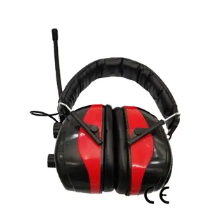 28DB DAB调频收音机电子耳罩拍摄安全通信耳机听力保护