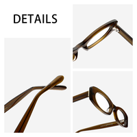 Lunettes de soleil polarisées UV400 en acétate faites à la main de haute qualité, forme rectangulaire étroite, pour la plage, les voyages, les vacances, pour femmes, OEM