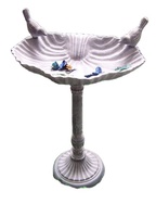 Mangeoire à oiseaux en fonte antique TOPMI modèle BF331 pour la décoration de jardin