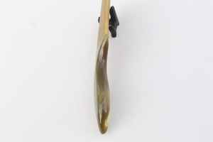 หวีผมทำจากเขาควายแท้ ขัดเงาด้วยมือ ดีไซน์เรียบเนียน สำหรับการจัดแต่งทรงผมประจำวันและการดูแลหนังศีรษะ - Product Image 5