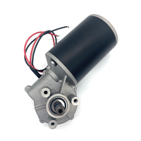 Moteur à engrenages à vis sans fin à réduction 60:1 pour ouvre-porte automatique, compatible maison intelligente, DC24V 180W, cadre 63mm, faible bruit, installation facile