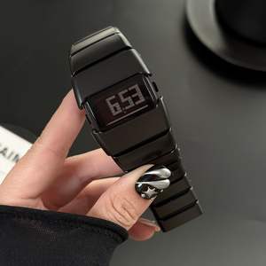 <span class=keywords><strong>Reloj</strong></span> Multifuncional Retro <span class=keywords><strong>Futurista</strong></span> para Hombre, <span class=keywords><strong>Reloj</strong></span> Digital de Silicona con Pantalla, Alarma, Fecha, Electrónico, Gran Venta - Product Image 3