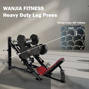 Prensa de Piernas Lineal de 45 Grados con Carga de Placas para Entrenamiento de Músculos de Piernas, Uso Comercial en Gimnasios, Directo de Fábrica - Product Image 3