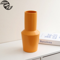 Vase à fleurs en céramique créatif Morandi, décoration de maison, Design moderne élégant pour fête de mariage, Vase de table contemporain TT/L/C, boîte