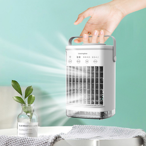 For <strong>Chillmax</strong> Go Coolify Water Tank Fan Personal Space <strong>Air</strong> Cooler for Outdoor Household Hotel Use USB Power Source Plastic - Product Image 3