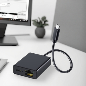 USB 2.0 <strong>to</strong> <strong>Rj45</strong> Ethernet LAN Adapter Wired 10/100Mbps Data Transmission USB <strong>to</strong> <strong>RJ45</strong> <strong>Network</strong> <strong>Card</strong> - Product Image 1