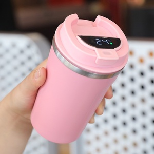 Mug à café en acier inoxydable de 17 oz à double paroi isolé sous vide avec couvercle anti-fuite pour le café, le thé, le bureau, les voyages - Product Image 2
