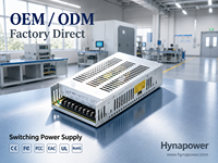 Alimentation à découpage 180W 48Vdc/3.75A 90-264Vac UL508 FCC pour unités radio distancées et infrastructures réseau Hynapower HP-T4837