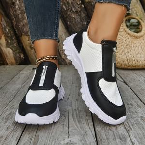 รองเท้าผ้าใบผู้หญิงขายดีปี 2026 น้ำหนักเบา รองเท้าวิ่งคุณภาพสูง ระบายอากาศได้ดี รองเท้าลำลองผู้หญิง - Product Image 4