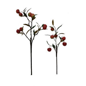 Bouquet de fleurs artificielles en plastique effet naturel, feuilles de <span class=keywords><strong>litchi</strong></span>, branche d'<span class=keywords><strong>arbre</strong></span>, pour mariage, maison, remise de diplôme, Noë<span class=keywords><strong>l</strong></span>, Nouvel An - Product Image 5