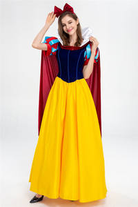 Vestito Cosplay per adulti bianco neve ragazza vestito da principessa donna cartone animato principessa <span class=keywords><strong>Costume</strong></span> da festa - Product Image 6