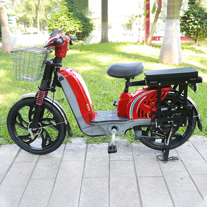 จักรยานไฟฟ้าแบบคลาสสิกคุณภาพสูง ยางอ้วน แบตเตอรี่ตะกั่วกรด สไตล์ยุโรป - Product Image 5